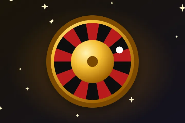 Automaty i stoły na żywo w casino Deloro Casino Deloro – złoto-czerwone koło ruletki, symbol automatów i stołów na żywo