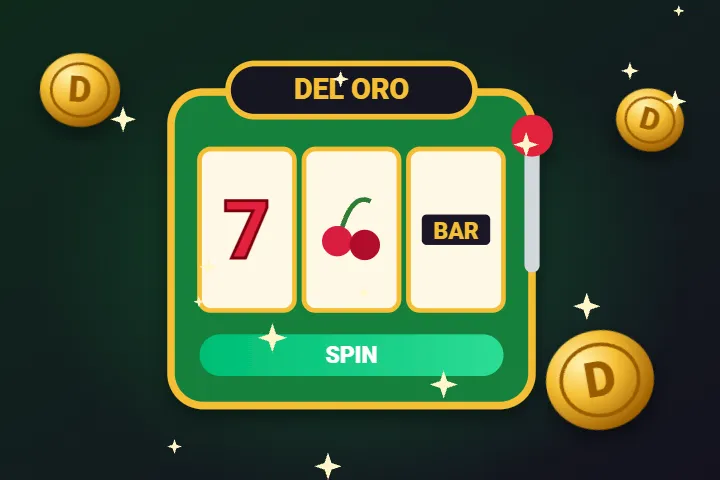 Studia gier w kasyno Deloro Kasyno Deloro – zielony automat Del Oro z bębnami 7, wiśnie i BAR